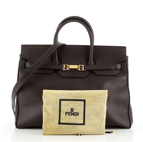 fendi top handle bag on sale|Fendi shopping tote bag.